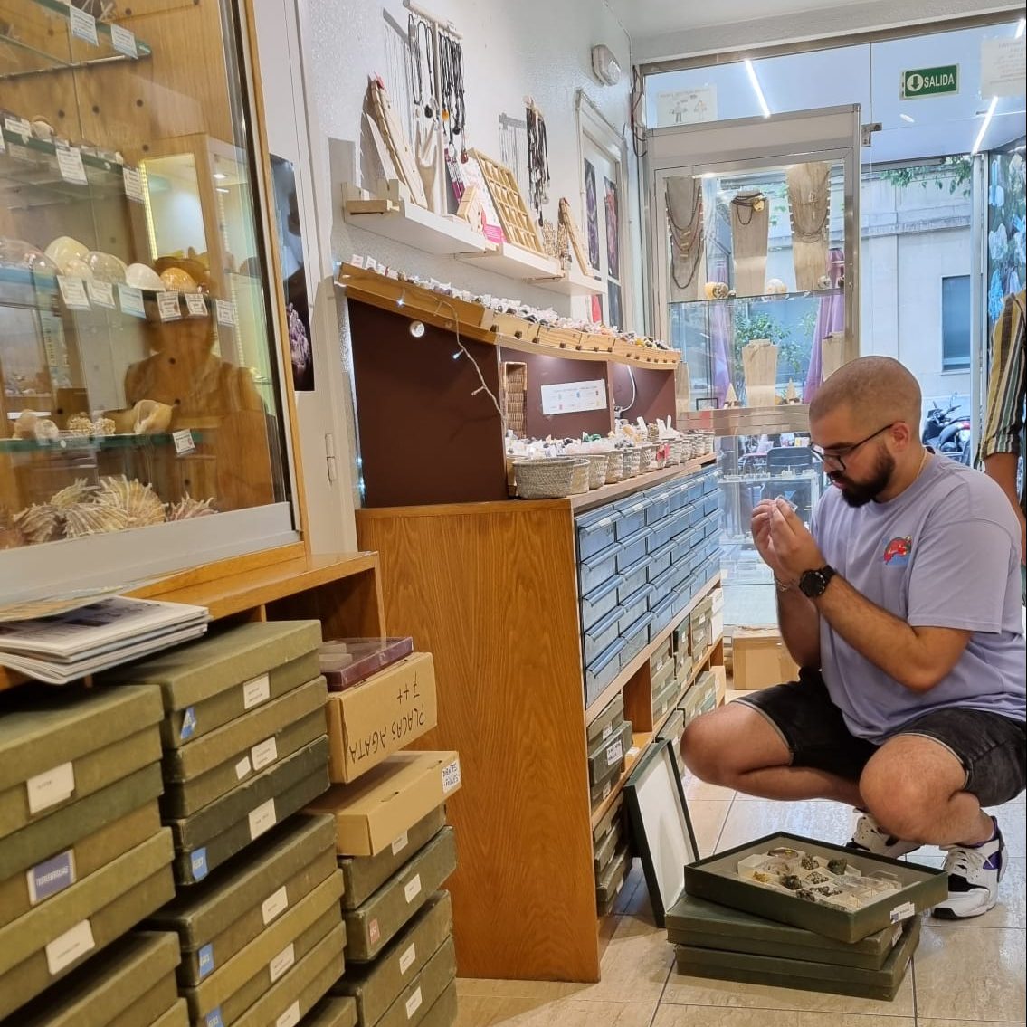 Careful selection of minerals