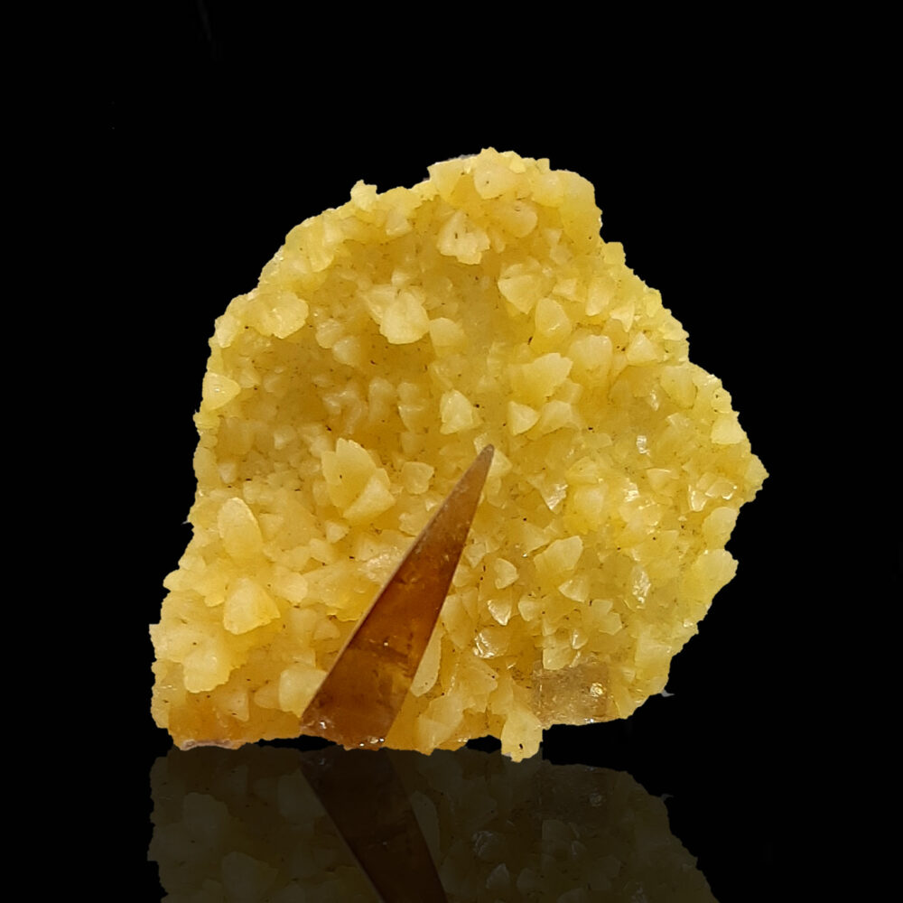 Baryte on calcite