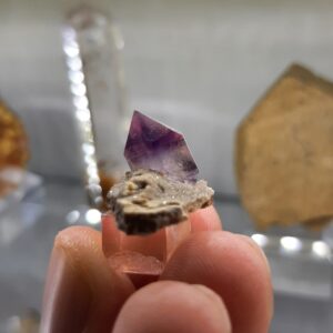Amethyst on matrix