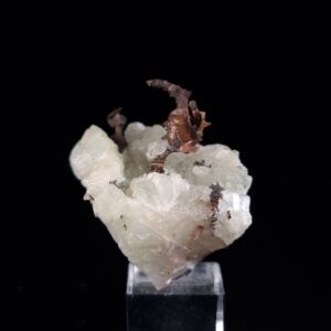 Native copper on matrix