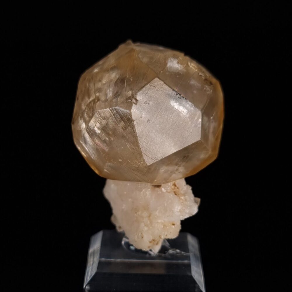 Calcite on dolomite